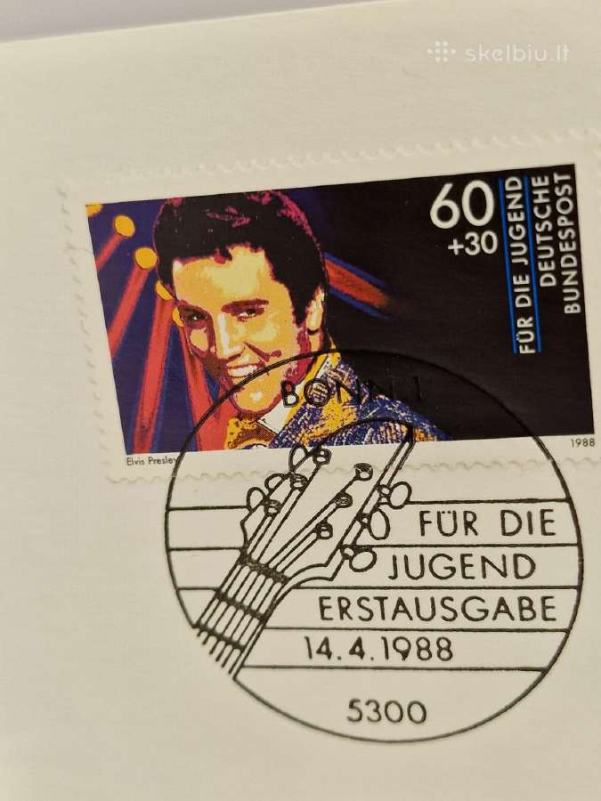 Pasidabruotas medalis Elvis Presley, 1988m. - nuotraukos Nr. 8