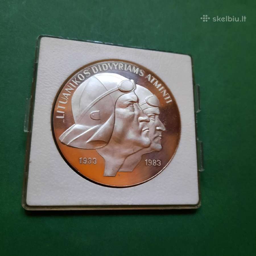 Stalo Medaliai Lietuviški Darius ir Girėnas