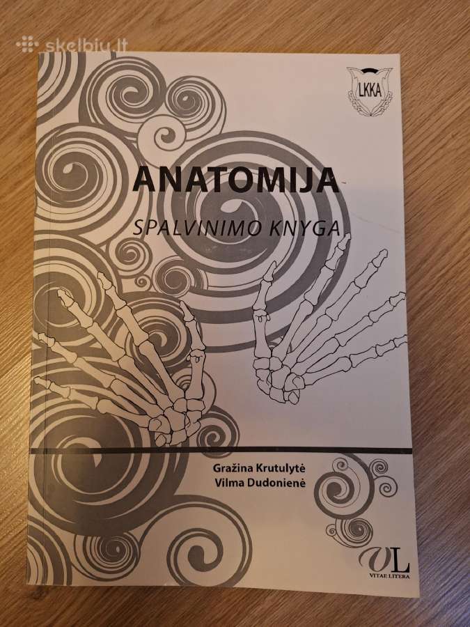 Anatomija. Spalvinimo knyga