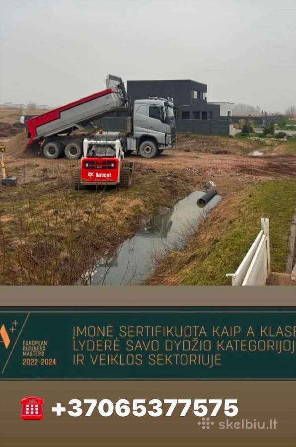 Skalda. Kelinis žvyras. Smėlis. Pagrindams - nuotraukos Nr. 3