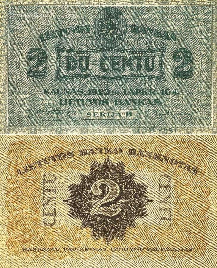 Pirksiu senesnius banknotus. Tarpukario ir nuo1991