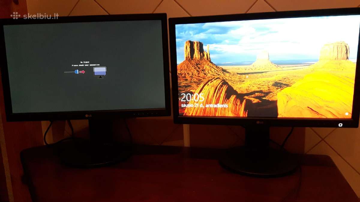 LG 23mb35-bf Ips su reguliuojamais stovais