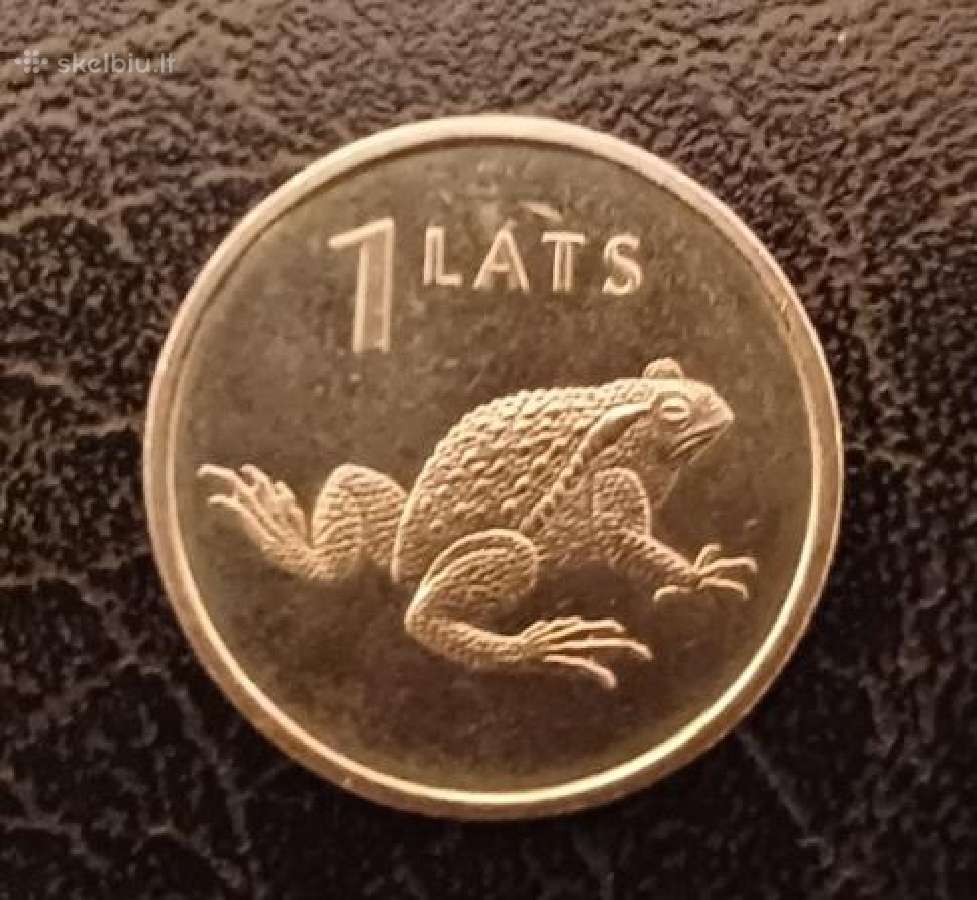 1 latas 2010m. Latvija