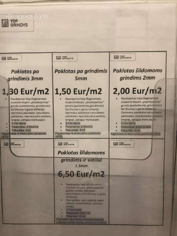 Vinilinės grindys Mozaika (menininko pasirinkimas) - nuotraukos Nr. 5