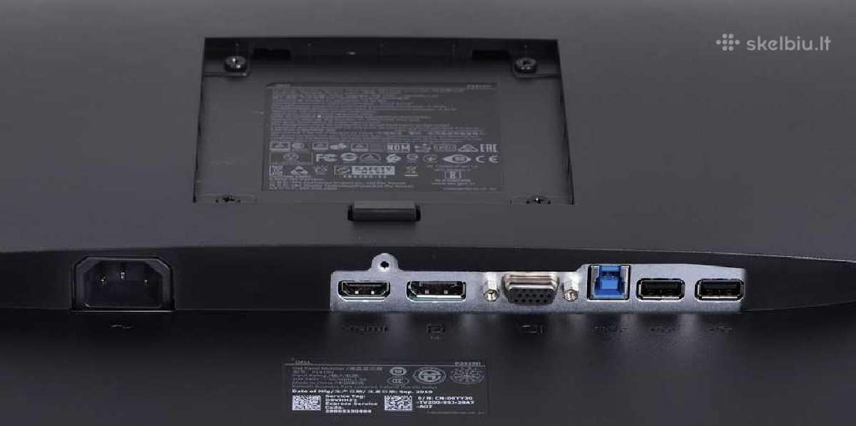 Monitorius Dell P2419h - nuotraukos Nr. 3