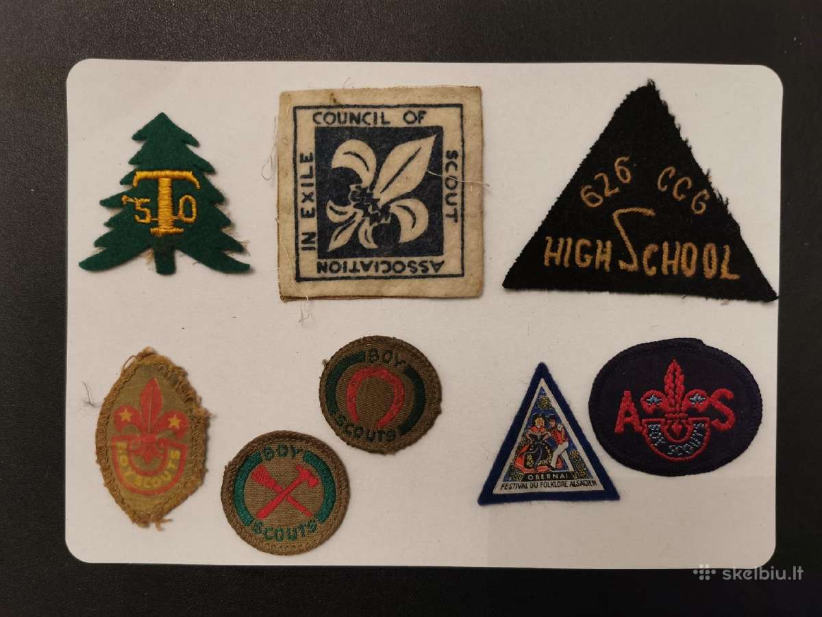 Skautų emblemos - nuotraukos Nr. 3