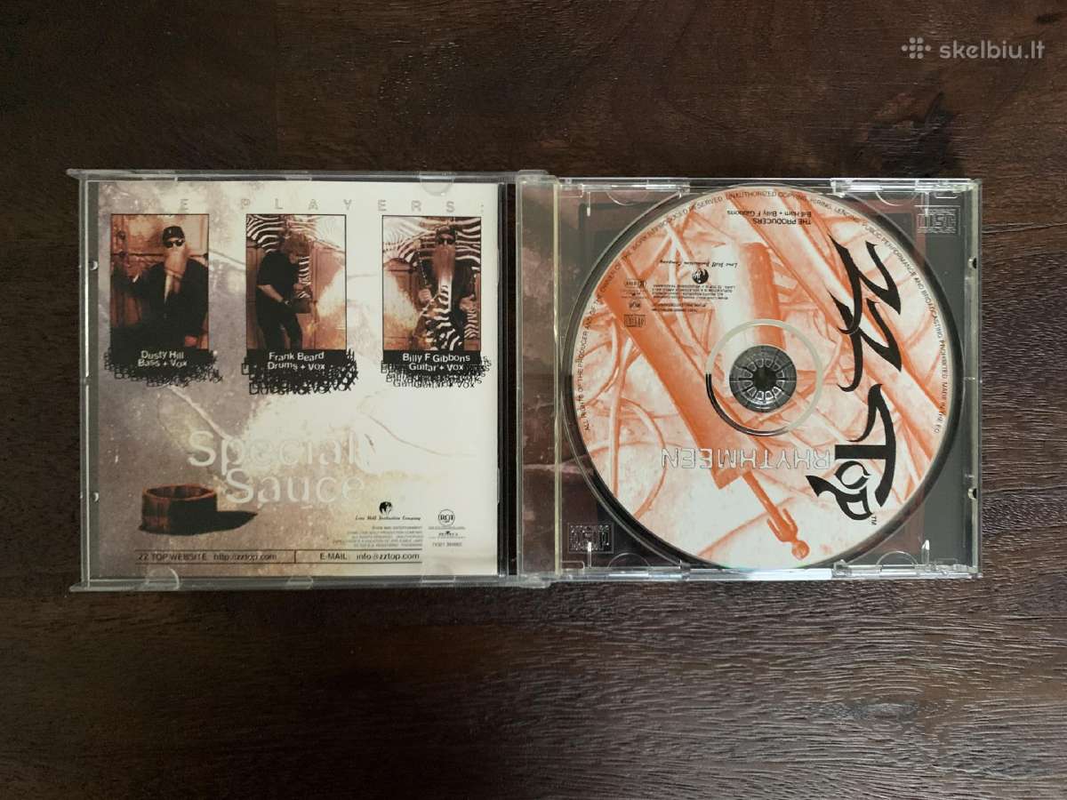 CD užsienio atlikėjų Zz Top kompaktinis diskas - nuotraukos Nr. 4