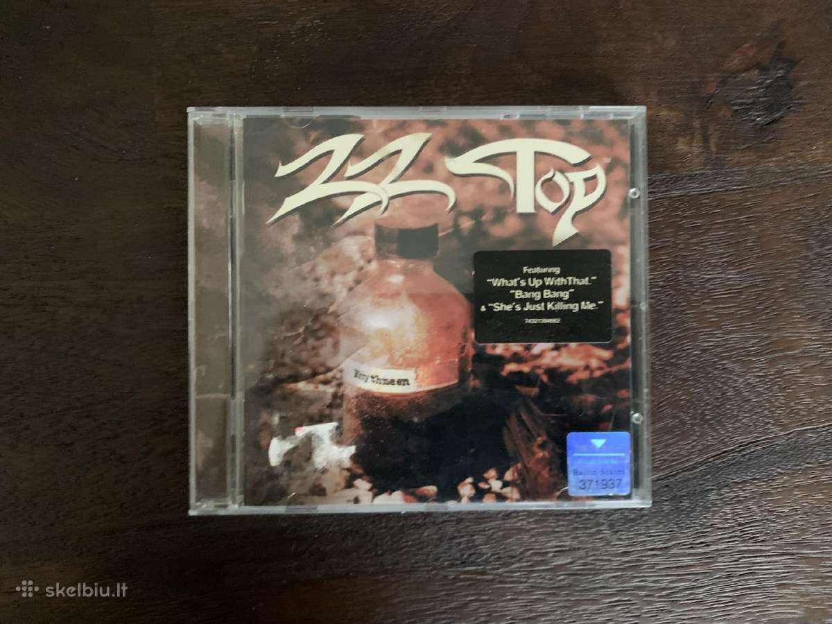 CD užsienio atlikėjų Zz Top kompaktinis diskas