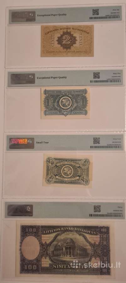 Tarpukario banknotai - nuotraukos Nr. 2