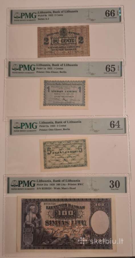 Tarpukario banknotai