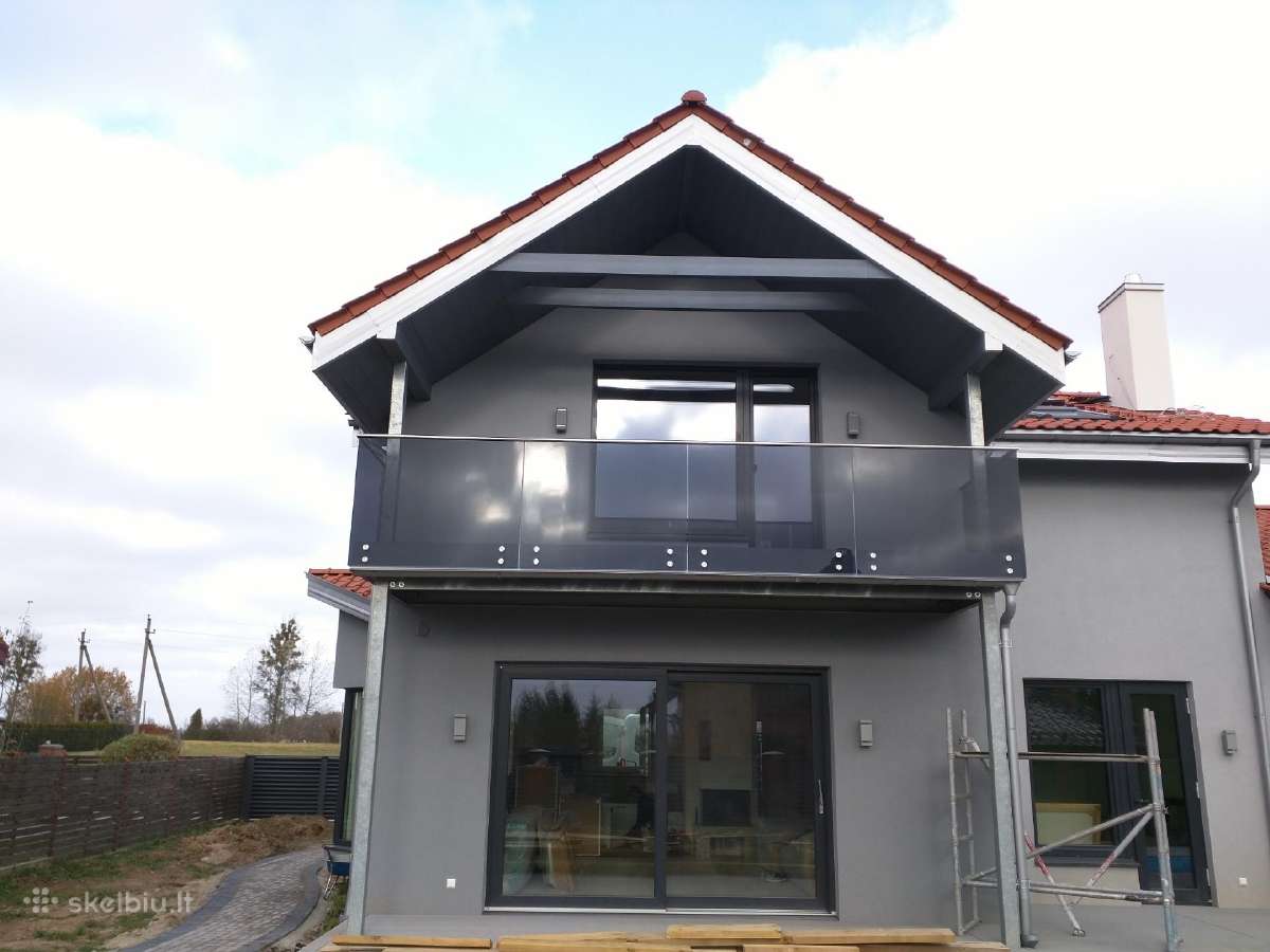 Lauko ir vidaus turėklai - stikliniai /metaliniai - nuotraukos Nr. 13
