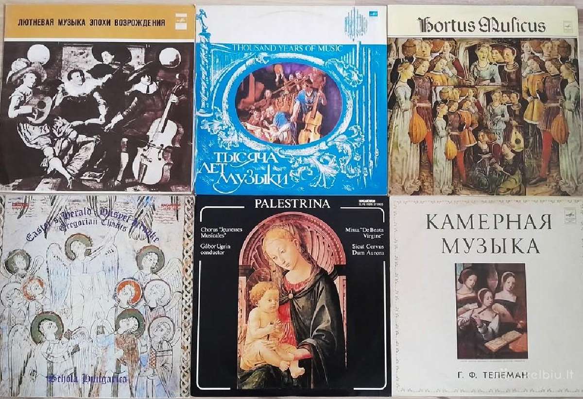 Klasikos vinilo plokštelės iš kolekcijos - nuotraukos Nr. 3