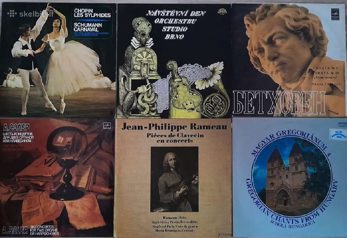 Klasikos vinilo plokštelės iš kolekcijos - nuotraukos Nr. 4