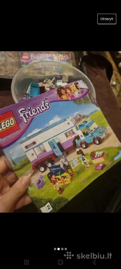41125 Lego Friends žirgų horse vet trailer