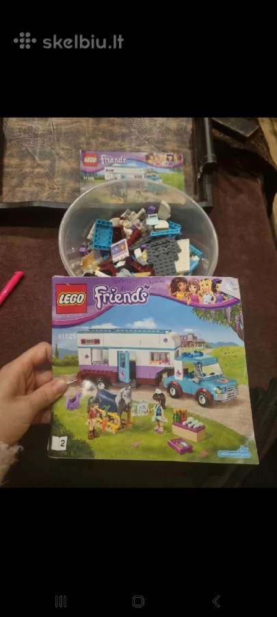 41125 Lego Friends žirgų horse vet trailer - nuotraukos Nr. 2