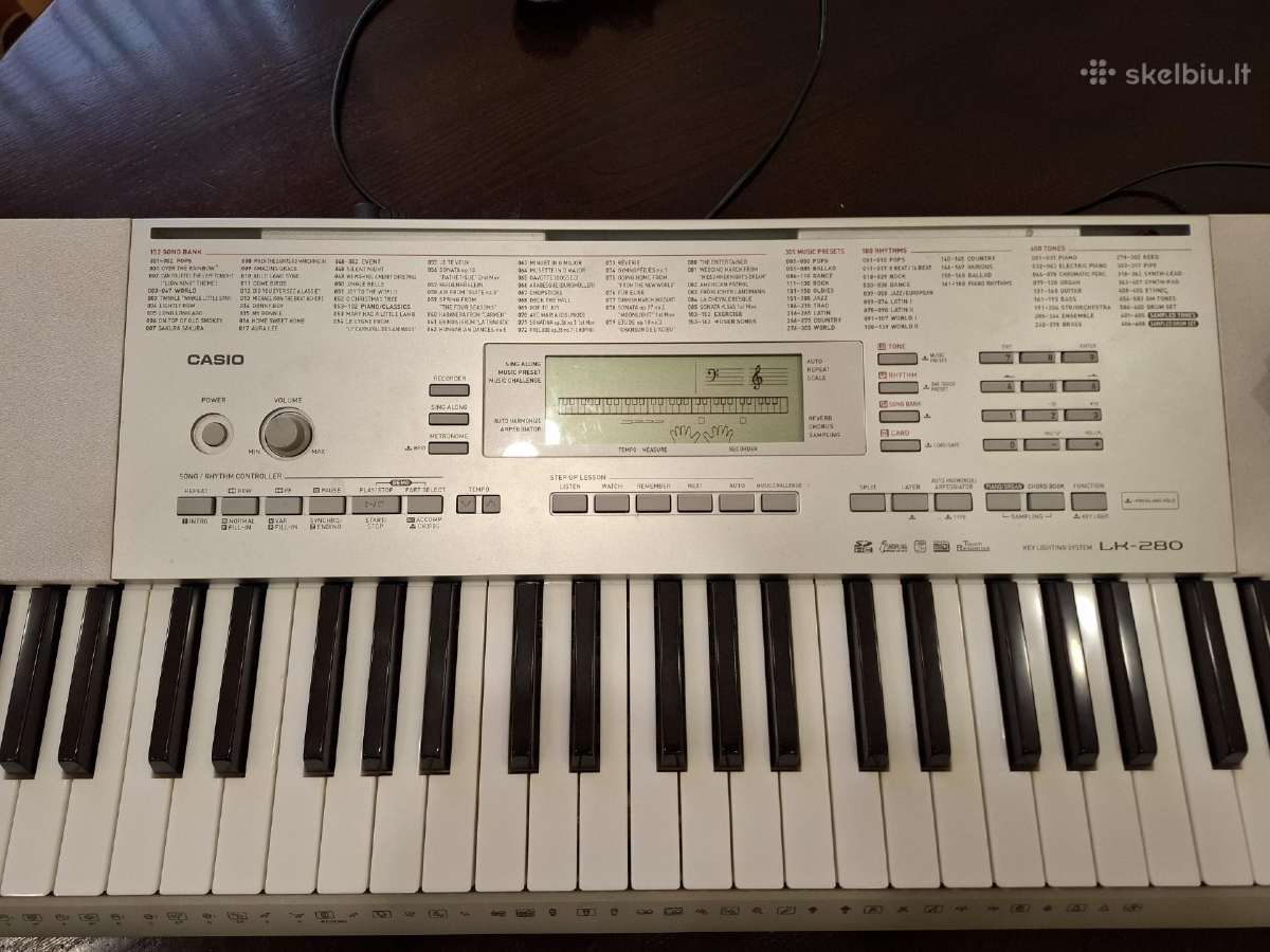 Casio Lk 280 - nuotraukos Nr. 3