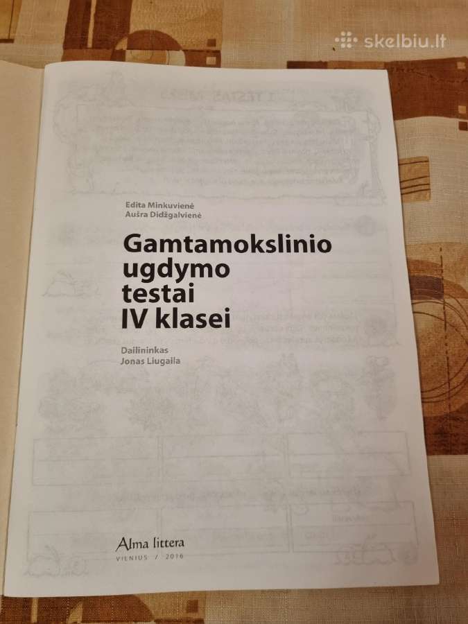 Gamtamokslinio ugdymo testai 4 kl - nuotraukos Nr. 2