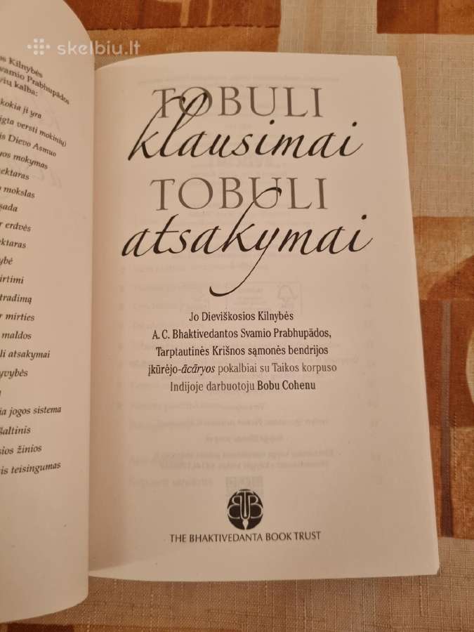 Tobuli klausimai tobuli atsakymai - nuotraukos Nr. 2