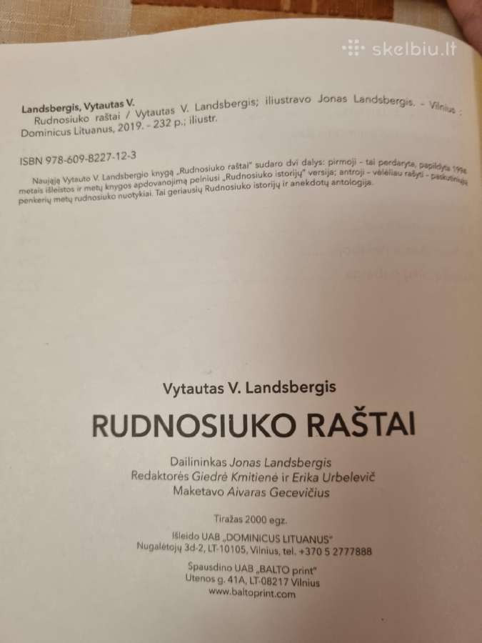 Rudnosiuko raštai - nuotraukos Nr. 13