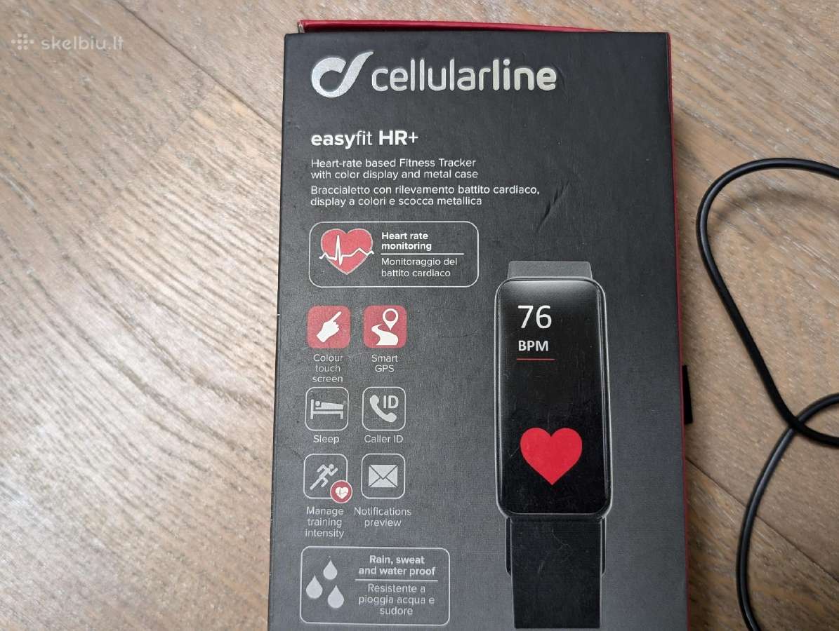 Išmanioji apyrankė Cellularline easyfit Hr - nuotraukos Nr. 5