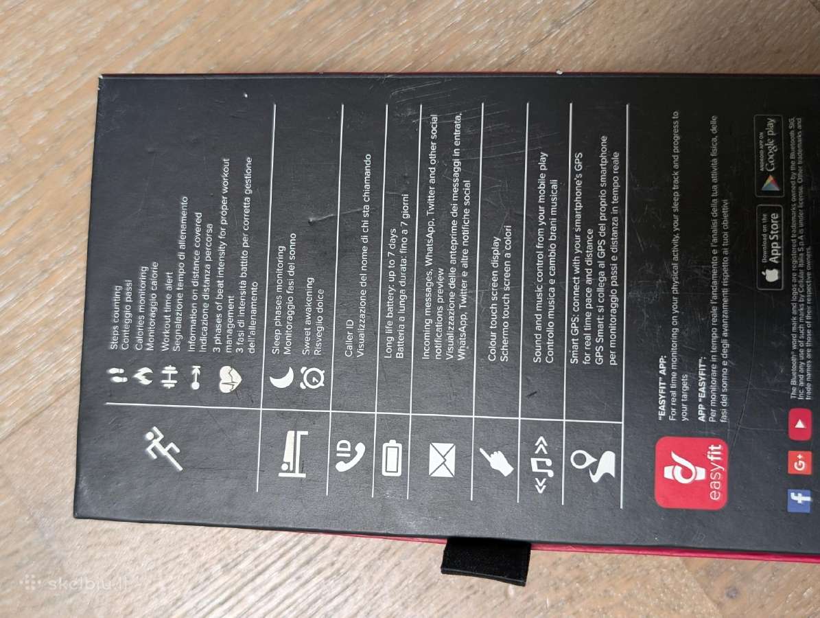 Išmanioji apyrankė Cellularline easyfit Hr - nuotraukos Nr. 11