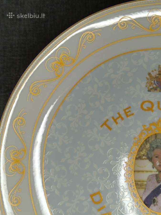Kolekcinė lėkštė "Queens Diamond Jubilee" - nuotraukos Nr. 4