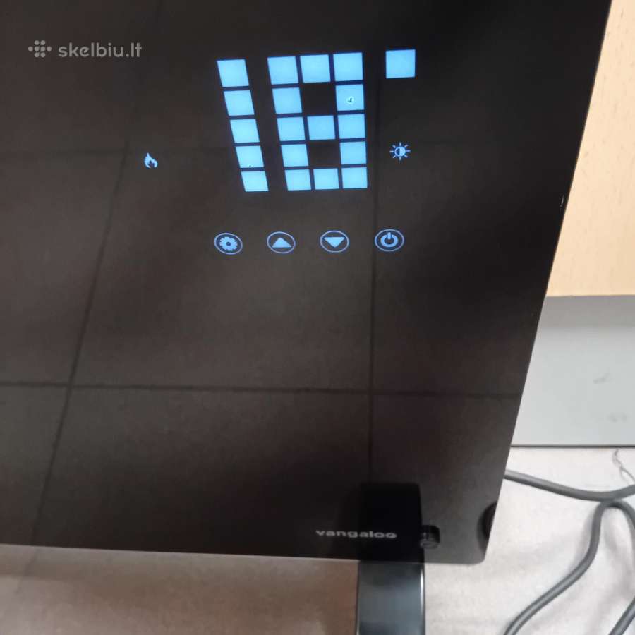 Elektrinis išmanusis šildytuvas su WiFi funkcija