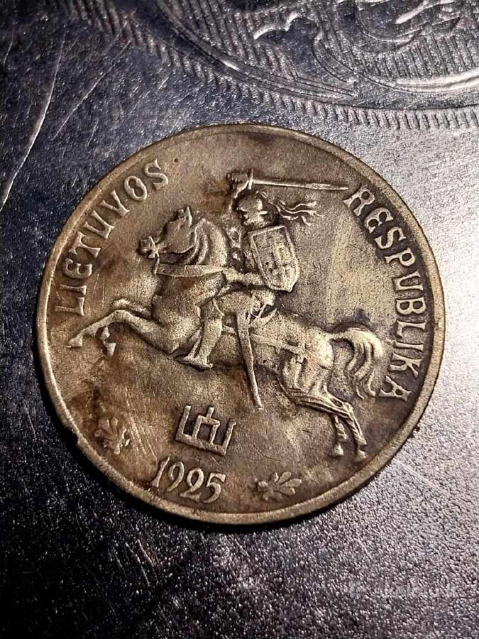Lietuviškų 50 centų tarpukario - nuotraukos Nr. 2