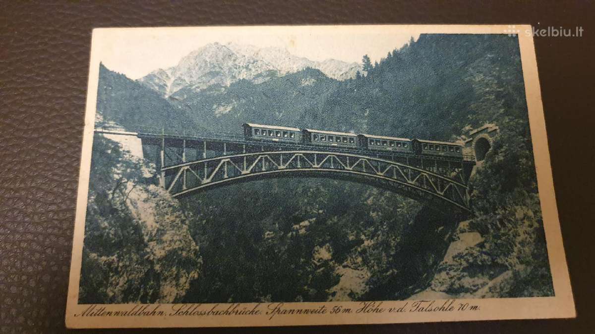 Sena atvirute, Mittenwaldbahn