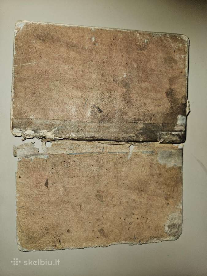 Antikvarinė knygelė 1715 Vilniaus universitetas - nuotraukos Nr. 4