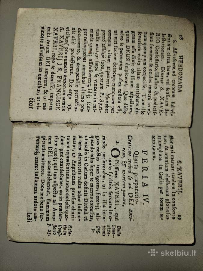 Antikvarinė knygelė 1715 Vilniaus universitetas - nuotraukos Nr. 6