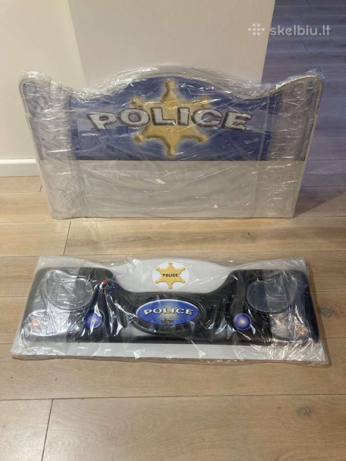 Parduodam vaikišką lovytę “ policijos mašina