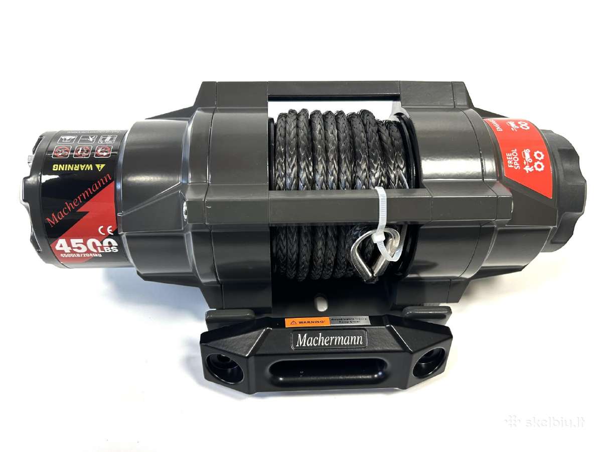 Elektrine tempimo gerve Machermann 4500lb 12v 24v - nuotraukos Nr. 2