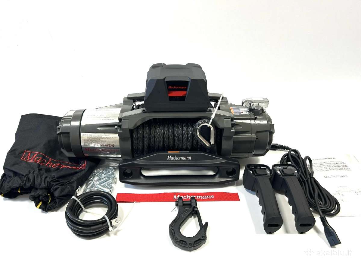 Elektrine tempimo gerve Machermann 4500lb 12v 24v - nuotraukos Nr. 3