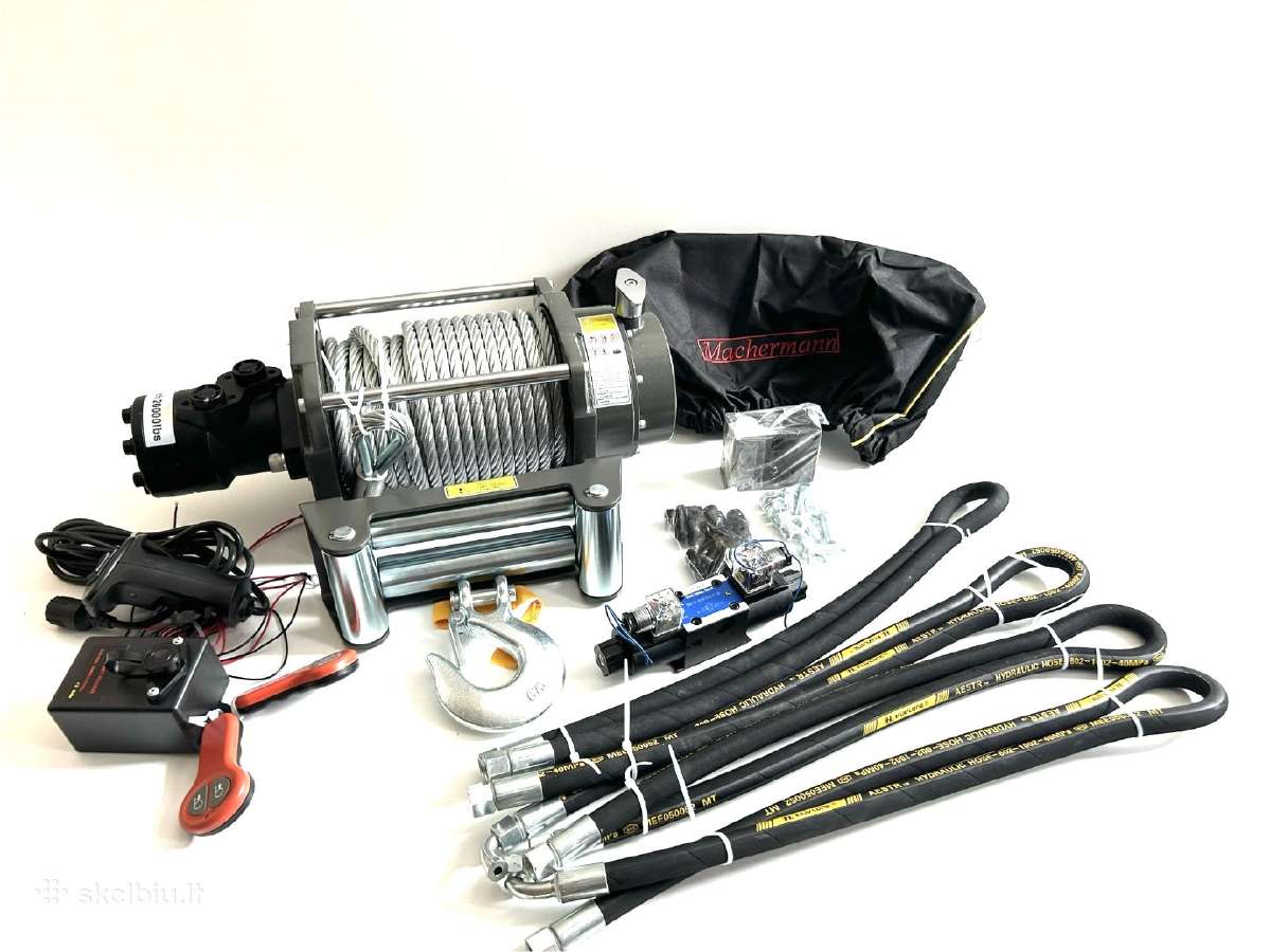 Elektrine tempimo gerve Machermann 4500lb 12v 24v - nuotraukos Nr. 11