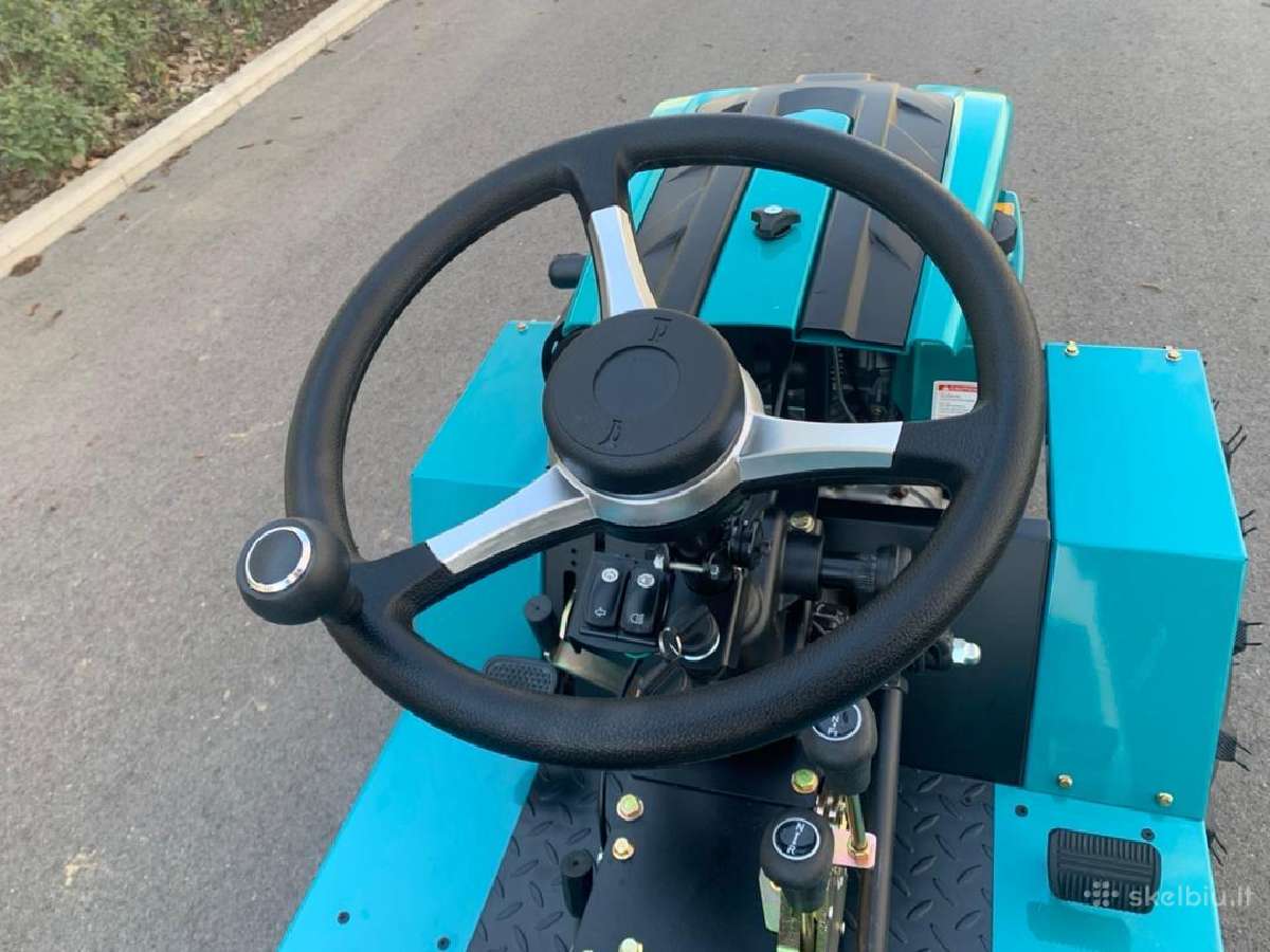 4x4 Gtm Mini Traktorius 20hp Benzinas - nuotraukos Nr. 13