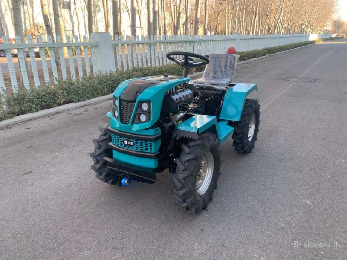 4x4 Gtm Mini Traktorius 20hp Benzinas - nuotraukos Nr. 14