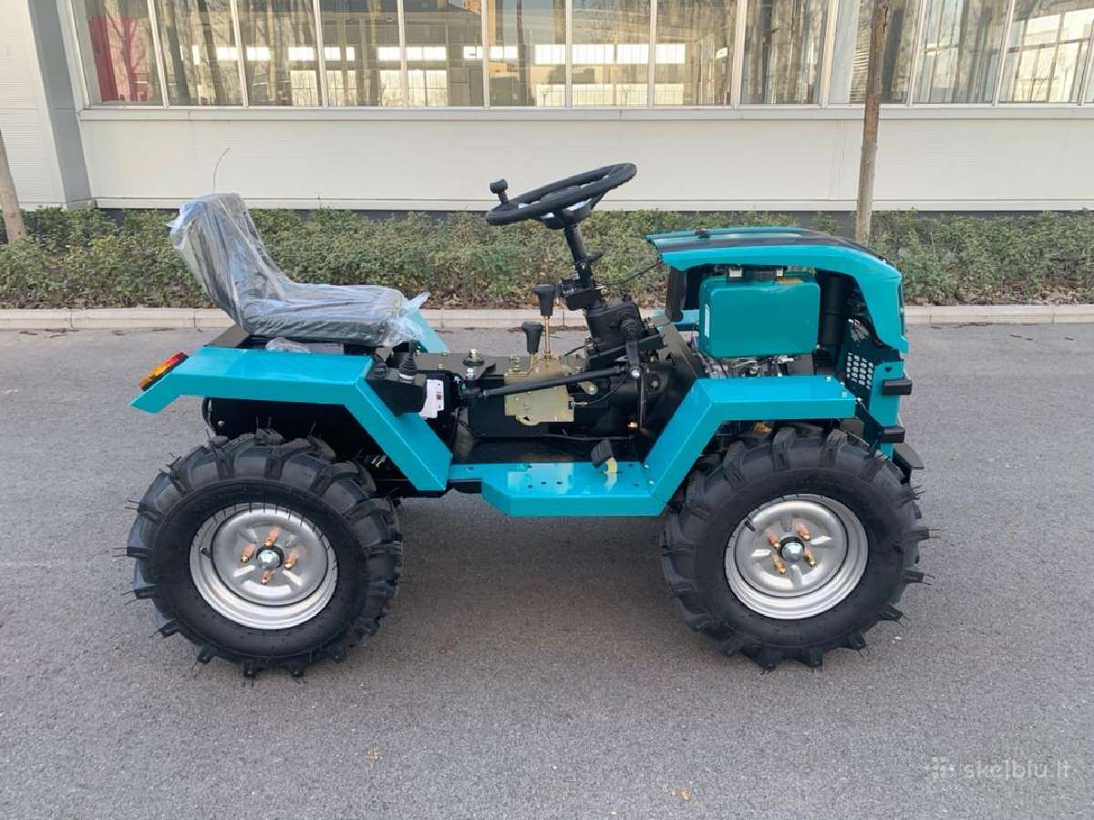 4x4 Gtm Mini Traktorius 20hp Benzinas - nuotraukos Nr. 18