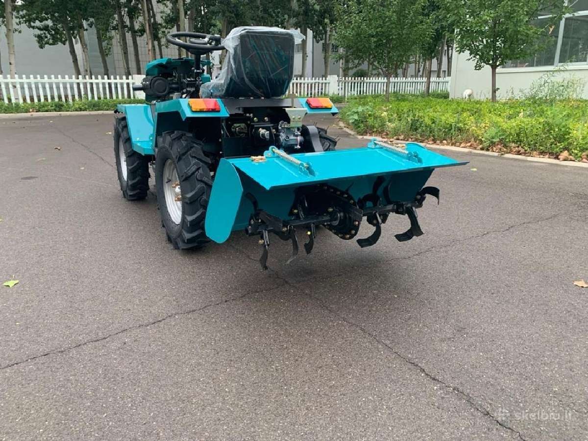 4x4 Gtm Mini Traktorius 20hp Benzinas - nuotraukos Nr. 4