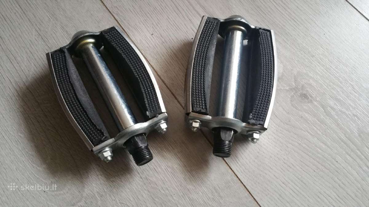 Nauji Dviračio pedalai metaliniai retro kaina 8€ - nuotraukos Nr. 6