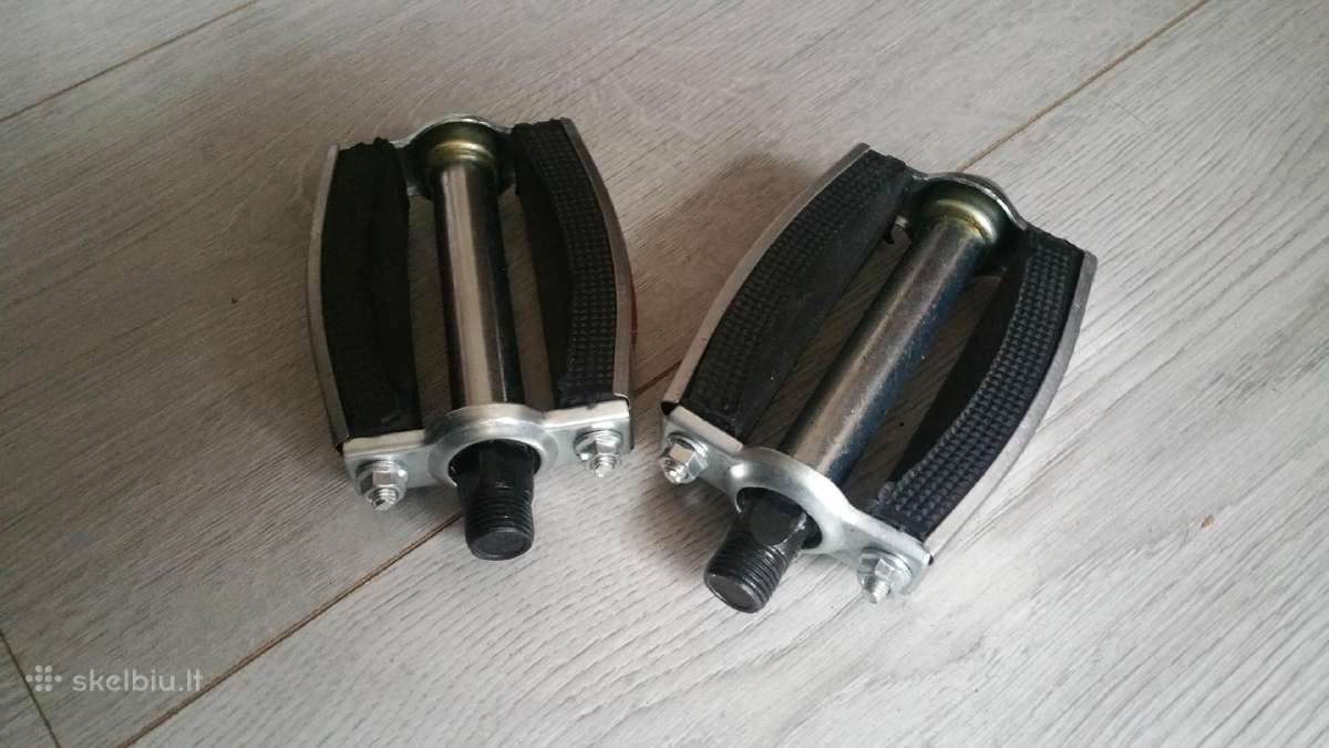 Nauji Dviračio pedalai metaliniai retro kaina 8€ - nuotraukos Nr. 7