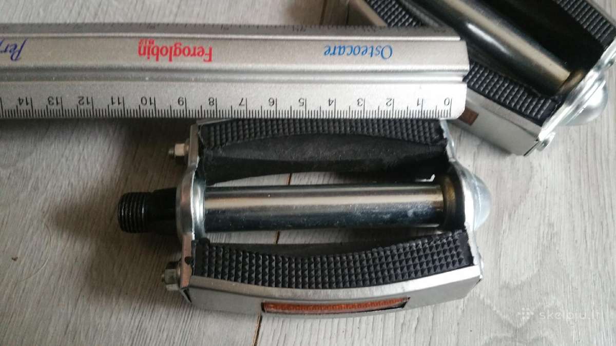 Nauji Dviračio pedalai metaliniai retro kaina 8€ - nuotraukos Nr. 8