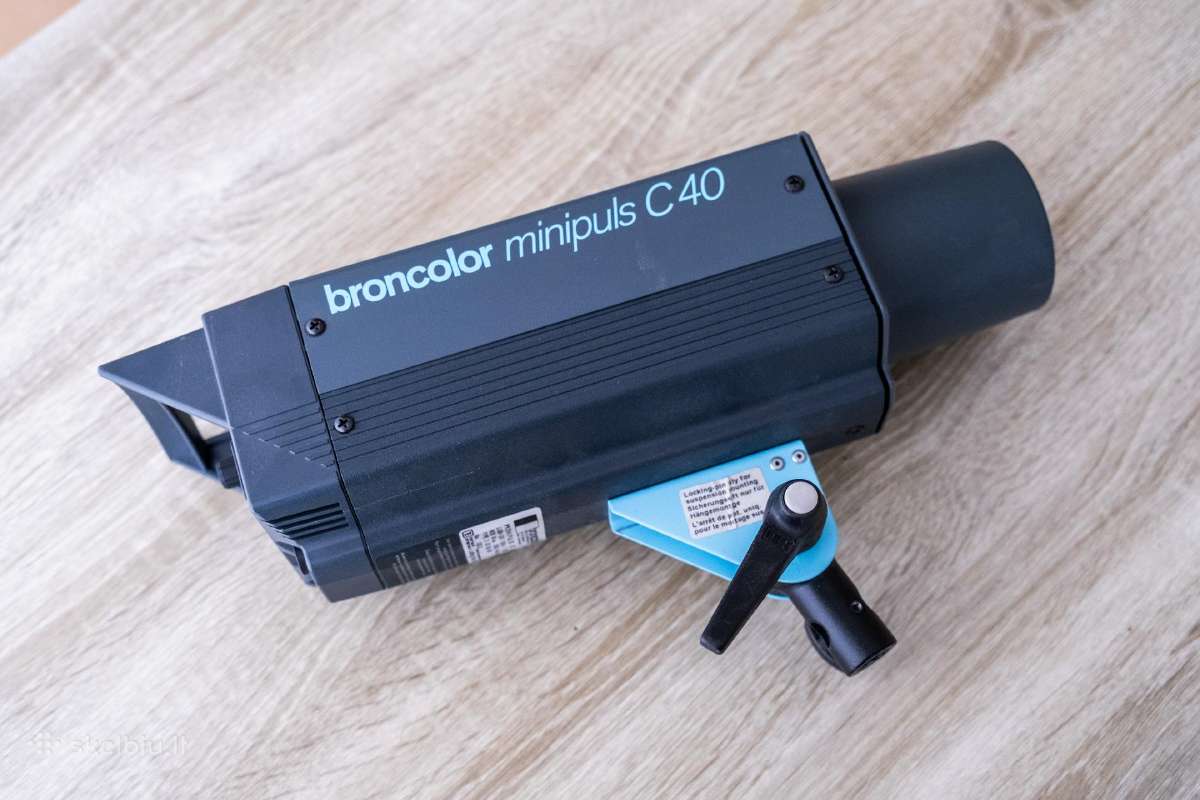 Broncolor minipuls C40 komplektas, Šveicarija - nuotraukos Nr. 2