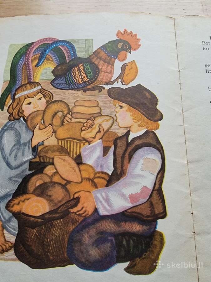 1971 m.vaikiška knygutė"gaidelis raudonskiauterėli - nuotraukos Nr. 4