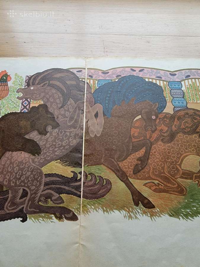 1971 m.vaikiška knygutė"gaidelis raudonskiauterėli - nuotraukos Nr. 5