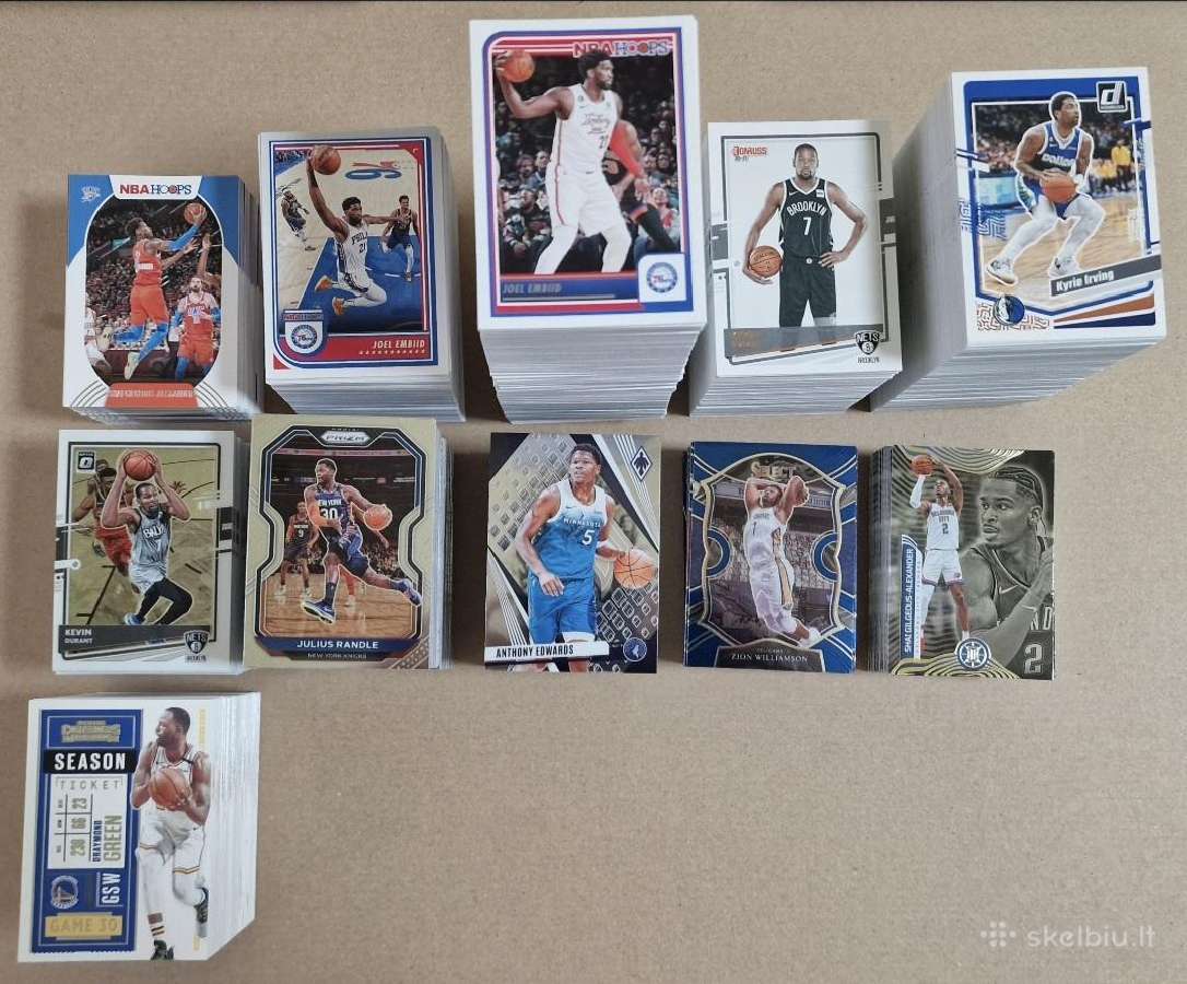 Nba krepšinio kolekcinės kortelės - nuotraukos Nr. 2