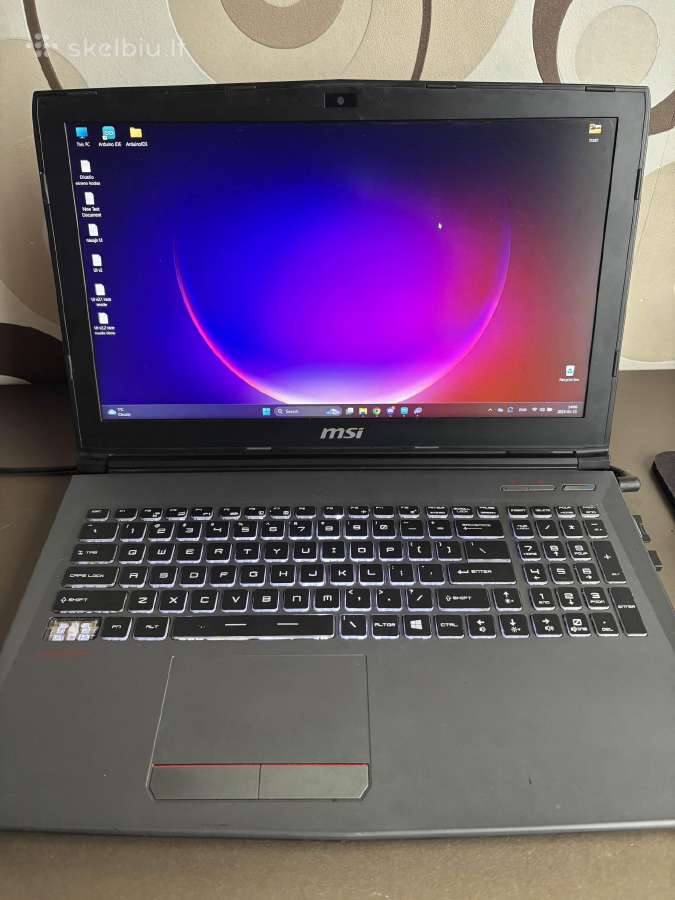Msi Gv62 8re gtx1060