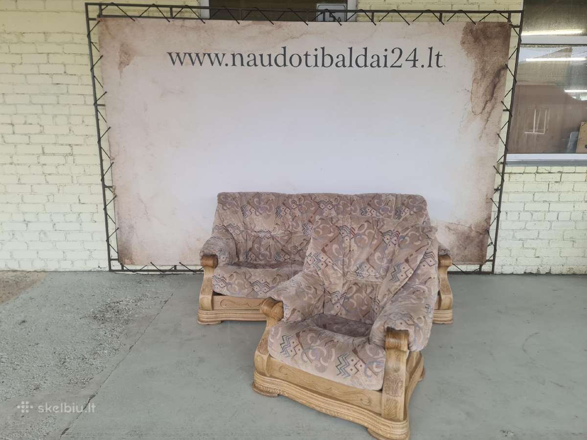 Minkštų baldų komplektas - nuotraukos Nr. 14