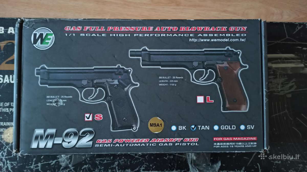 Airsoft ginklai - nuotraukos Nr. 6