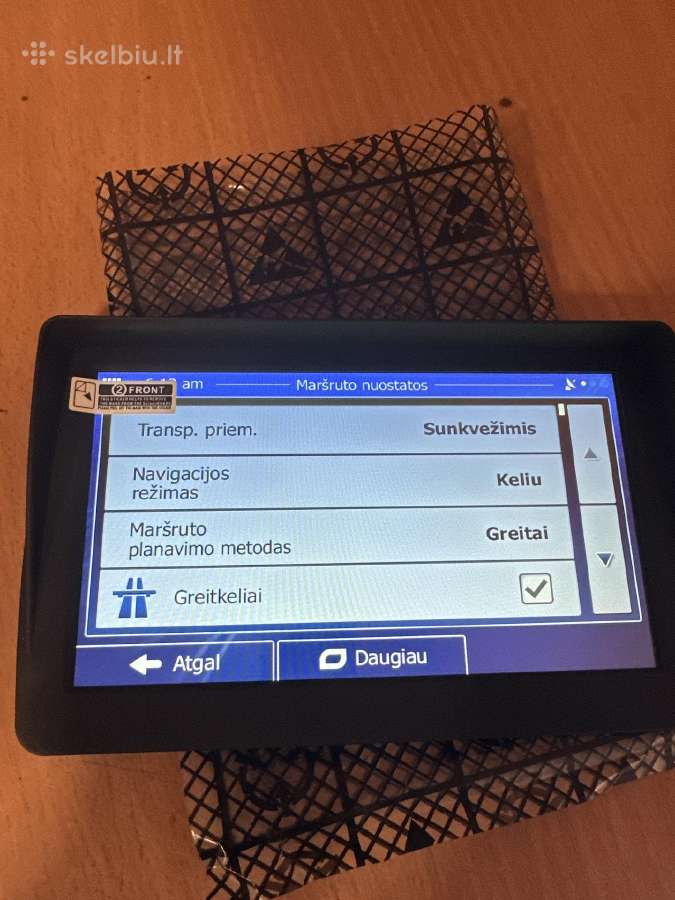 Navigacija sunkvezimiui - nuotraukos Nr. 4